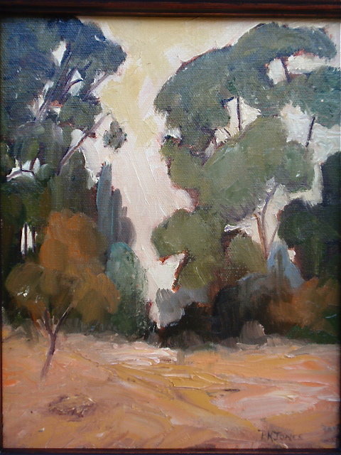 P. K. Jones California Impressionist Landscape