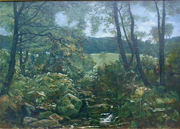 John Wright Oakes Landscape Devonshire Brook