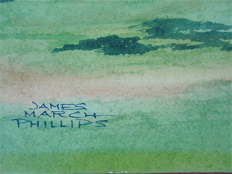 Pebble Beach Golf Course Painting James March Phillips