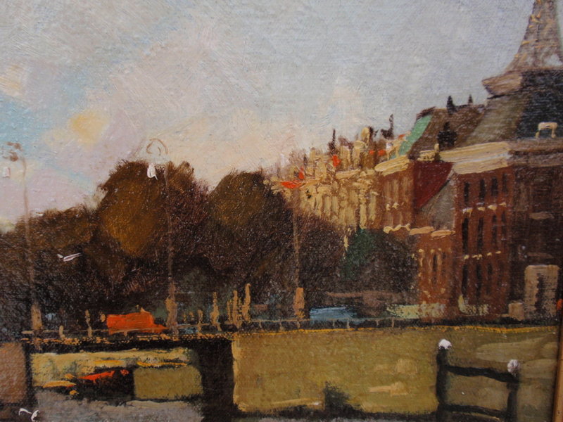 Dutch impressionist Amsterdam G. Koopman