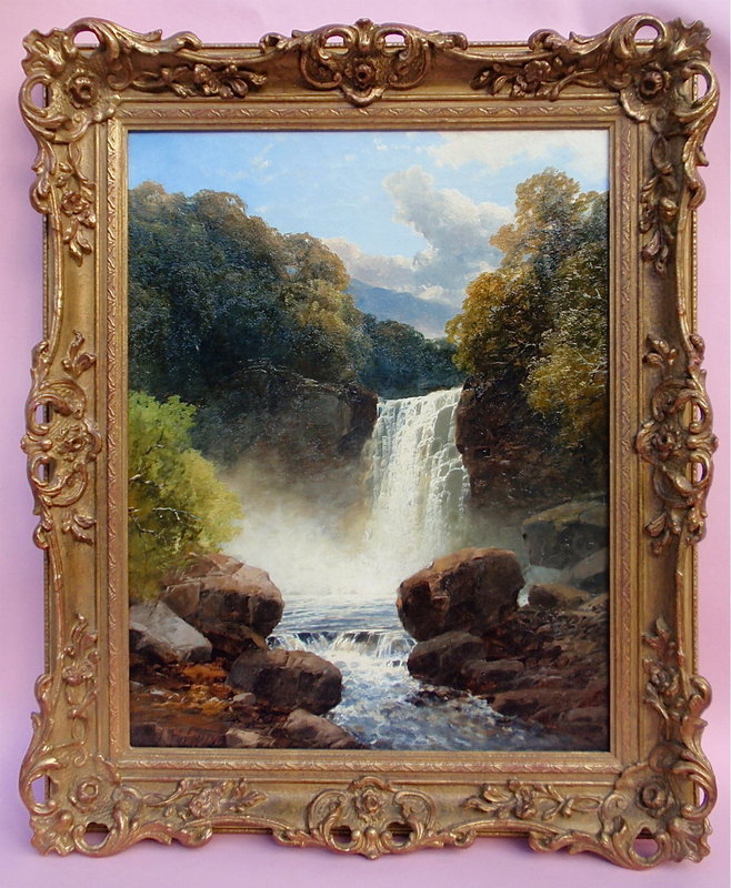 John Brandon Smith English landscape oil painting