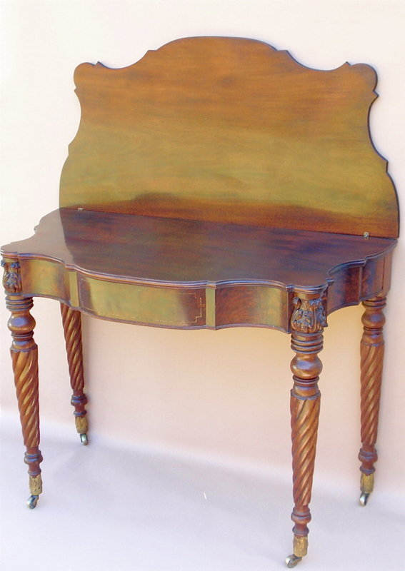 American Shearaton Games table Mass c.1810