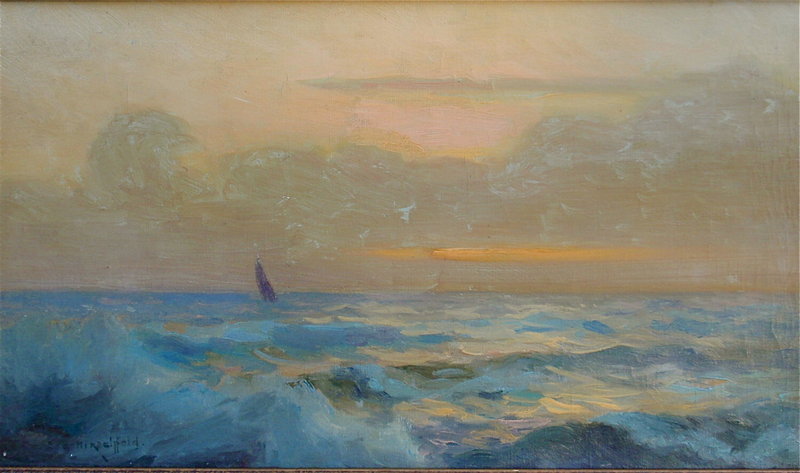 Emil Hirschfeld Russian Impressionist oil painting