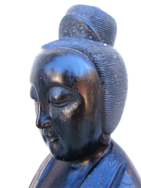 Chinese Zitan wood Buddha Bodhisattva statue