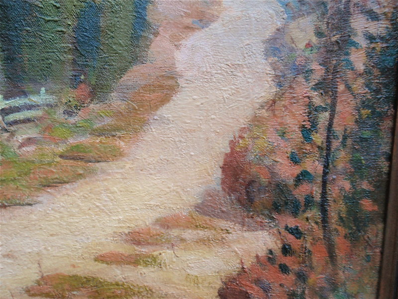 Karl Eugen Neuhaus California Impressionist painting