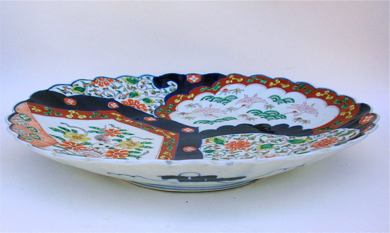 Japanese Imari Porcelain center bowl platter