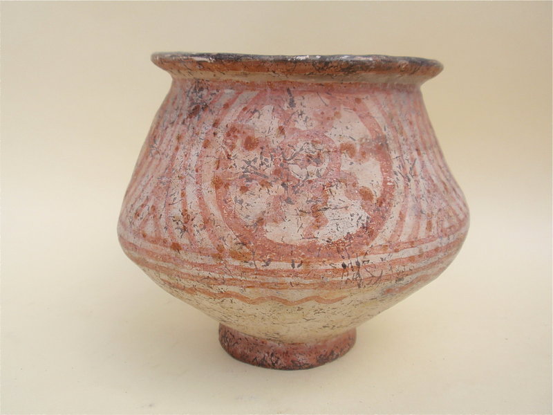 Ancient Ban Chiang pottery bowl Thailand