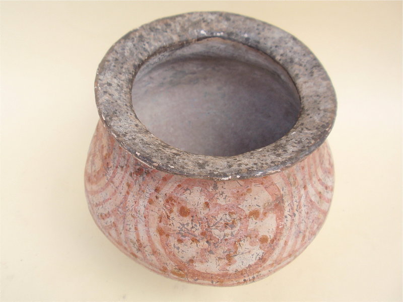 Ancient Ban Chiang pottery bowl Thailand