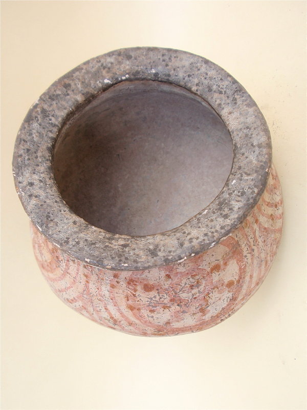 Ancient Ban Chiang pottery bowl Thailand