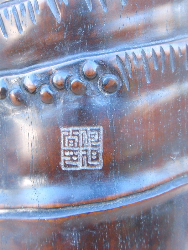 Chinese Carved zitan wood Buddha Lohan