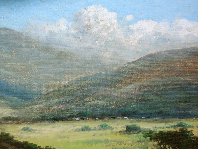 California Impressionist Mt Tamalpais DeTreville