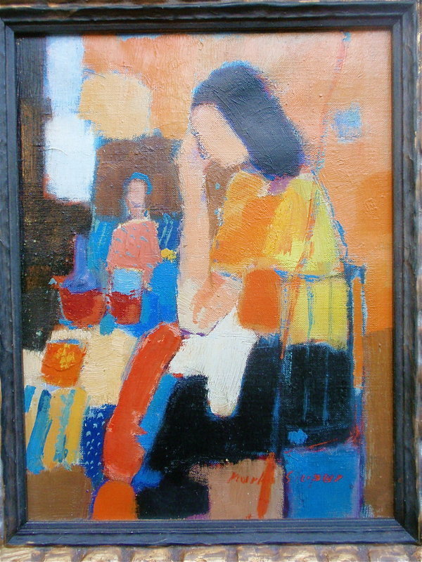Marco Stupar Modernist portrait woman