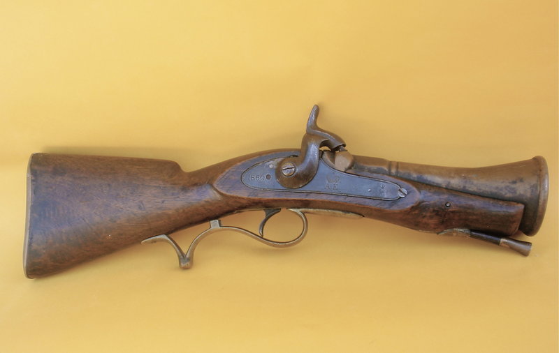 English Royal Navy Blunderbuss gun percussion