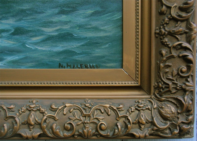 Nels Hagerup Seascape California impressionist