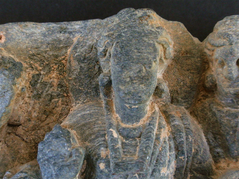 Gandharan Buddha &amp; Bodhisattva stone carving