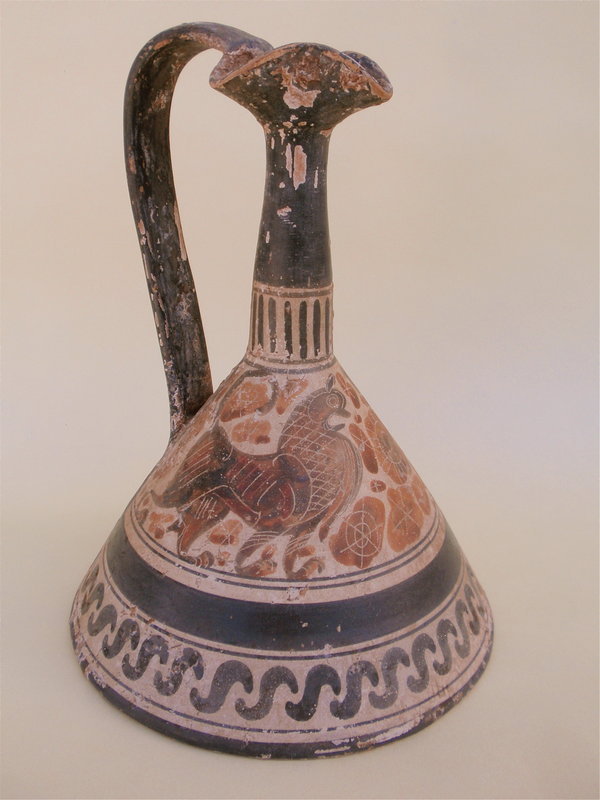 Ancient Greek Pottery Ewer Mycenaean Era