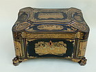 Chinese Chinoiserie Tea Caddy Antique