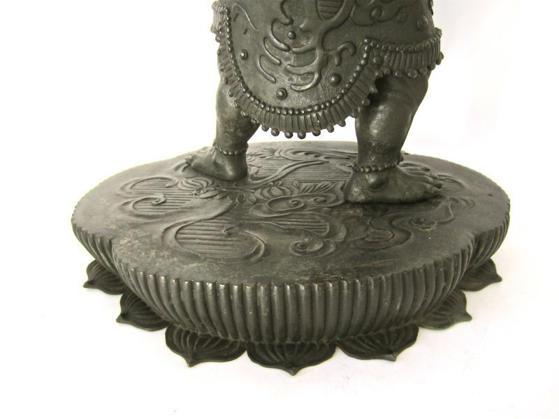 Japanese Bronze Oni Meiji period Asian Art