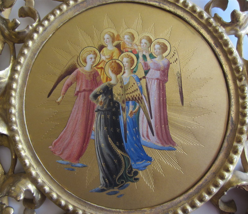 Seven Angels by Carlo Facchinietti Italian 19th century
