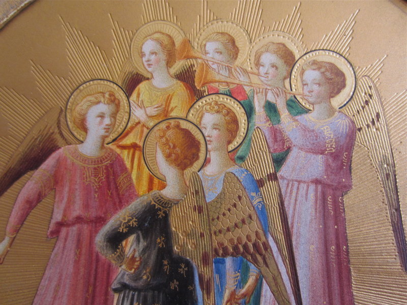 Seven Angels by Carlo Facchinietti Italian 19th century