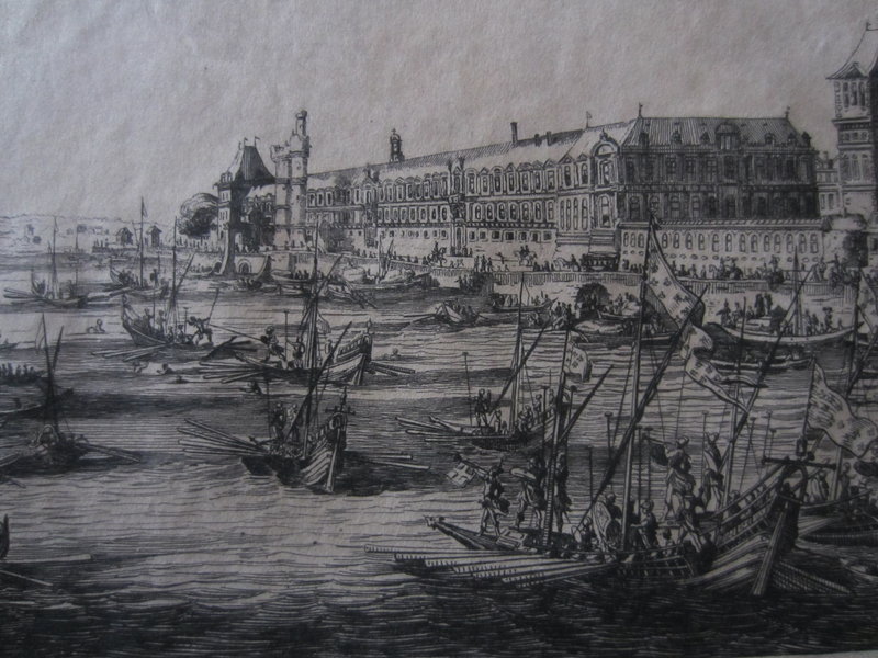 Jacque Callot etching Pont-Neuf Paris