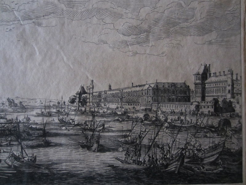 Jacque Callot etching Pont-Neuf Paris