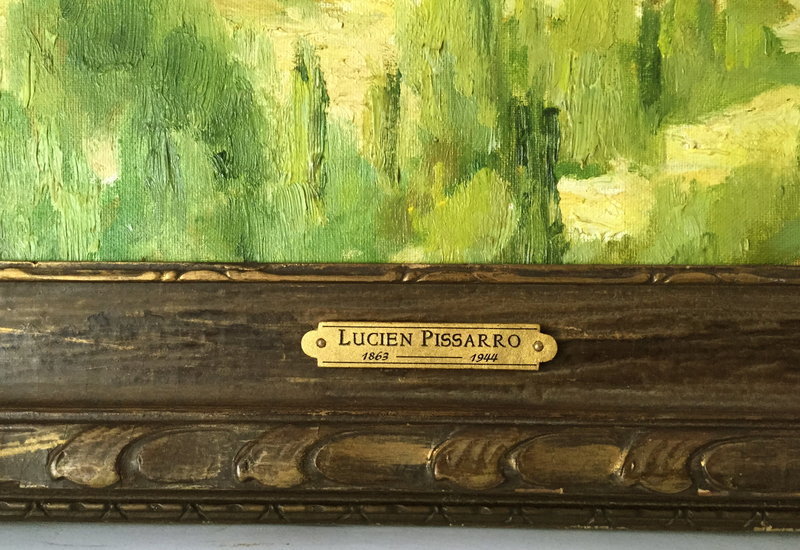Lucien Pissarro Impressionist Mediterranean View