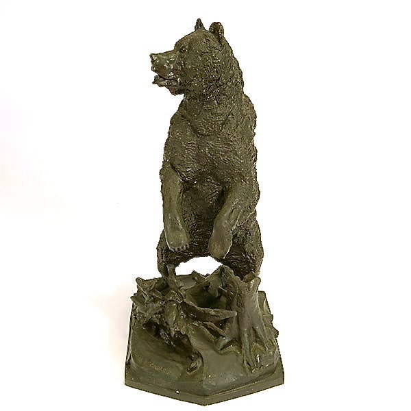 NIKOLAI IVANOVICH LIBERIKH RUSSIAN BRONZE OF A BEAR