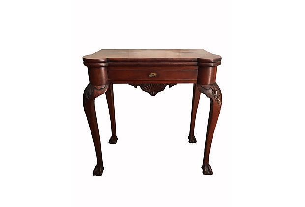 American Game Table Chippendale c.1850 Furniture