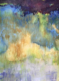 Ernest Garthwaite Abstract landscape Marsh series #1