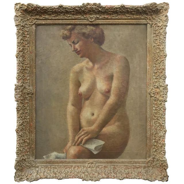 Impressionist Nude Female Oil Painting