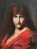 Portrait of a Woman Jean-Jacques Henner
