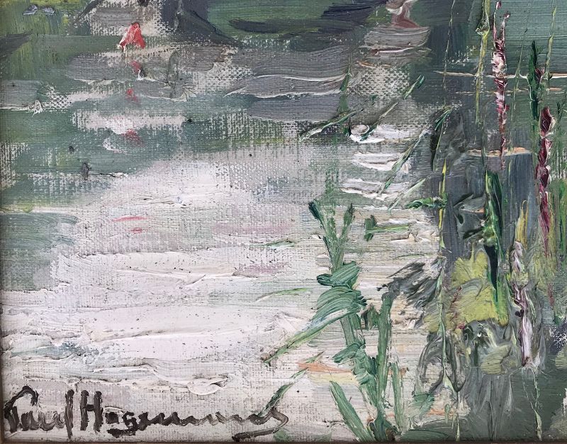 Impressionist Landscape by Paul Hagemans Belgium European Art