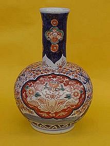 Japanese Imari porcelain large vase meiji period 1890s