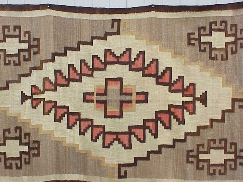 Fine Antique Navajo Rug Andy Warhol Collection