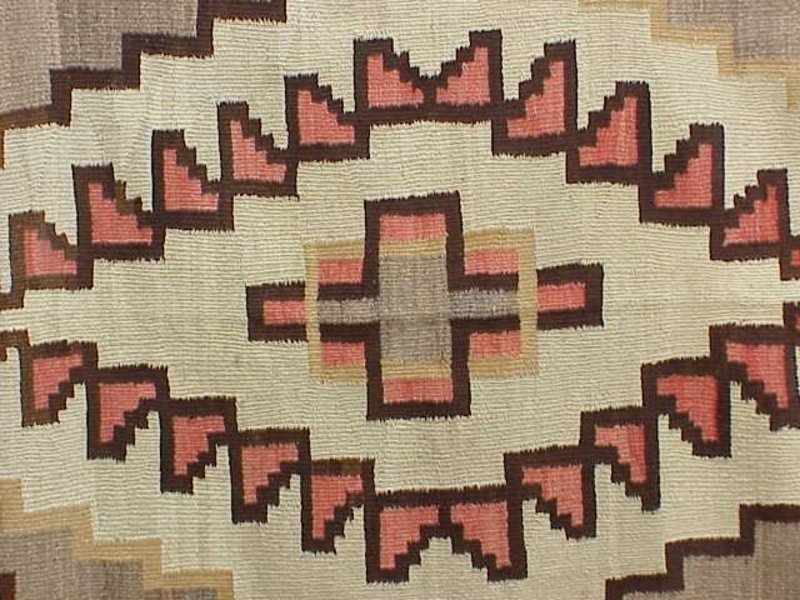 Fine Antique Navajo Rug Andy Warhol Collection