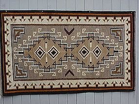 Fine Navajo Teec Nos Pos Indian rug Bessie Little Pouch