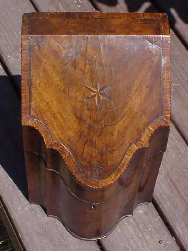 Mahogany Knife Box Georgian c. 1790