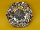 Gorham Sterling silver art nouveau floral bowl
