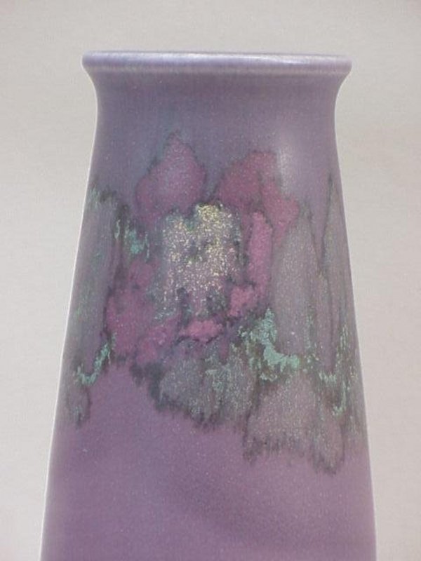 Rookwood art pottery vellum matte glaze vase signed