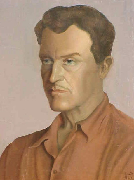 Claude Buck Self Portrait famous American Artist