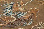 18C Chinese Imperial Kesi Silk Embroidery Dragon