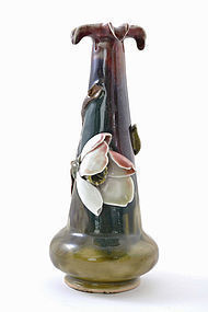 Japanese Sumida Gawa Flower Vase Mk Ishiguro Koko