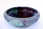 19C Chinese Flambe Glaze Scholar Porcelain Brush Washer Bowl