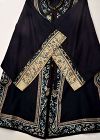 Chinese Silk Embroidery Lady's Robe Jacket Forbidden Stitch Flower