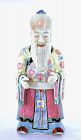 Chinese Famille Rose Porcelain Shou Xing God of Longevity Figurine