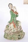 1920's Schwarzburger Werkstaetten Chinoiserie Porcelain Figurine