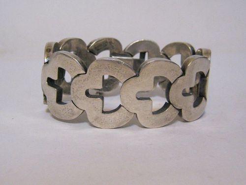 Antonio Pineda 970 Silver Vintage Bracelet Heavy 116 Grams