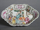 18th Century Famille Rose Export Spoon Tray - Qianlong