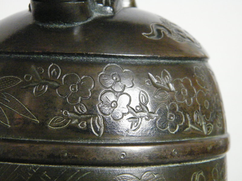 Early 19th Cent Chinese Bronze Bell - possibly Daoguang